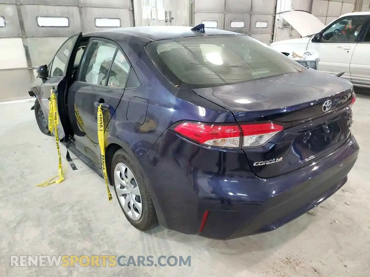 3 Photograph of a damaged car JTDEPRAEXLJ100847 TOYOTA COROLLA 2020
