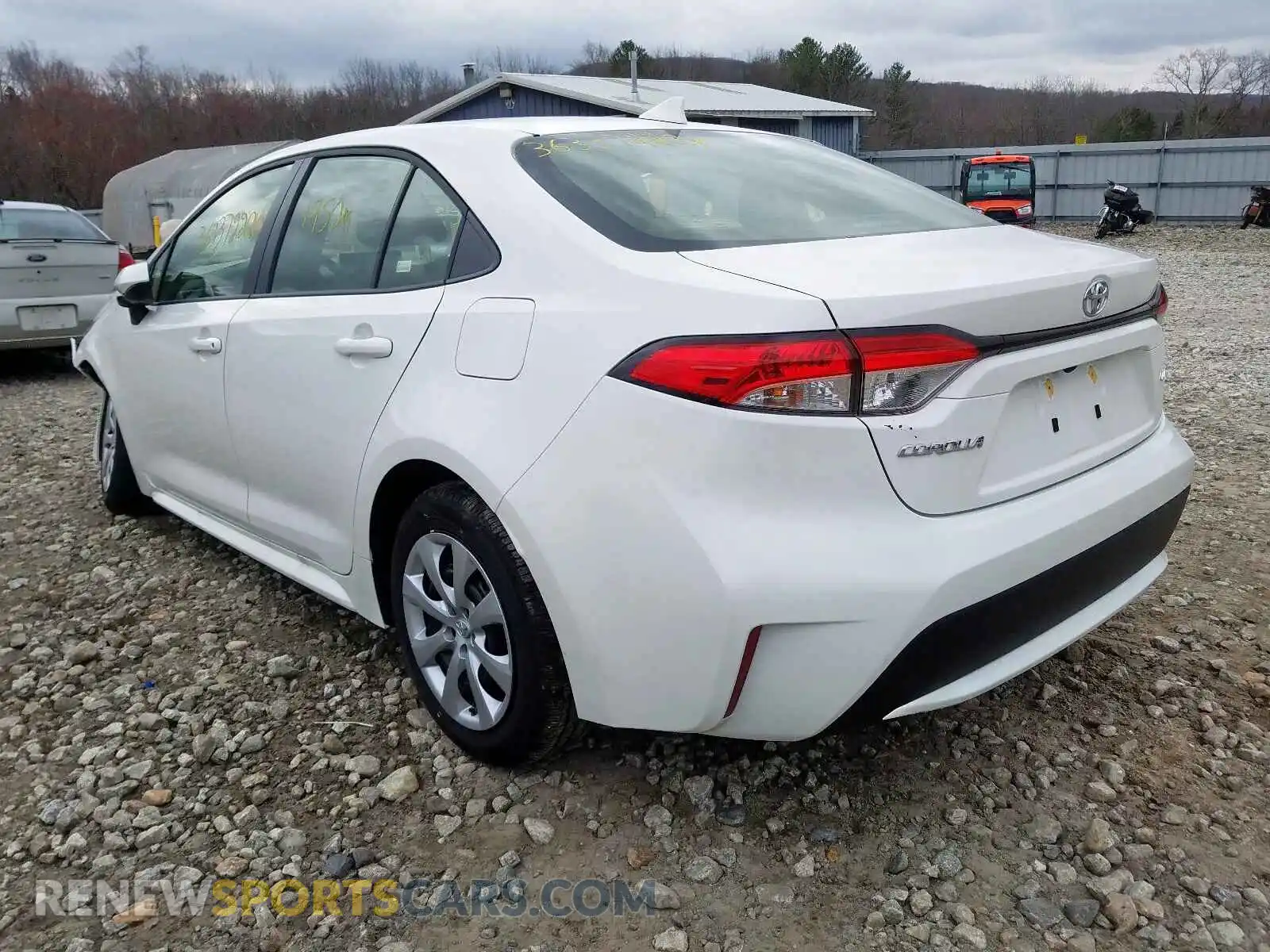 3 Photograph of a damaged car JTDEPRAEXLJ101450 TOYOTA COROLLA 2020