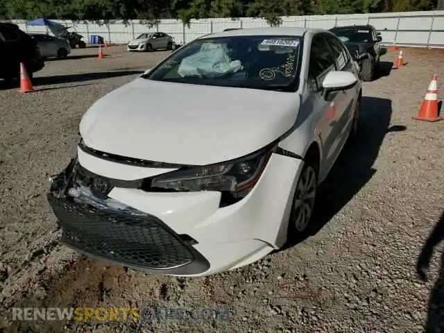 2 Photograph of a damaged car JTDEPRAEXLJ101562 TOYOTA COROLLA 2020