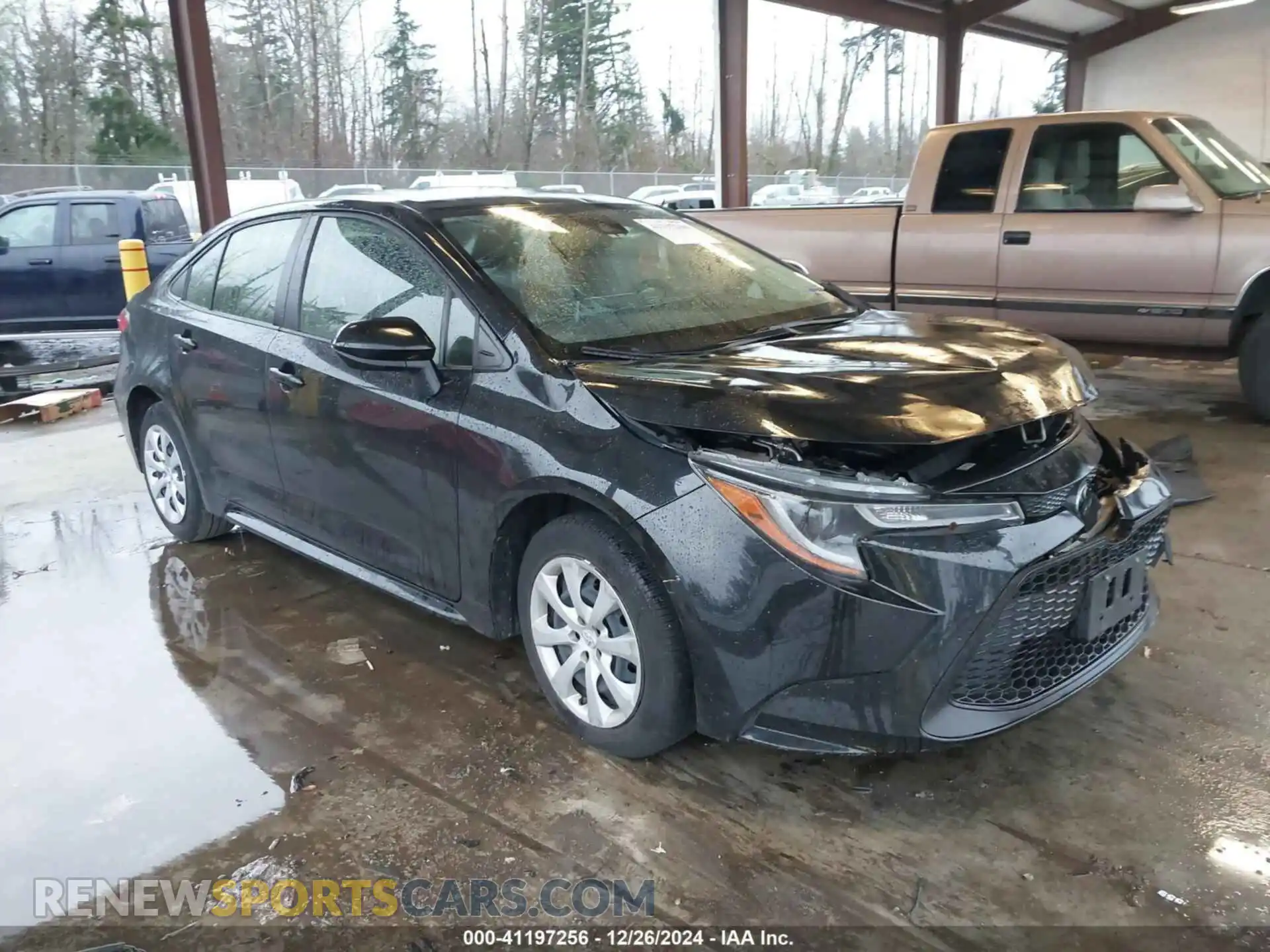 1 Photograph of a damaged car JTDEPRAEXLJ103246 TOYOTA COROLLA 2020