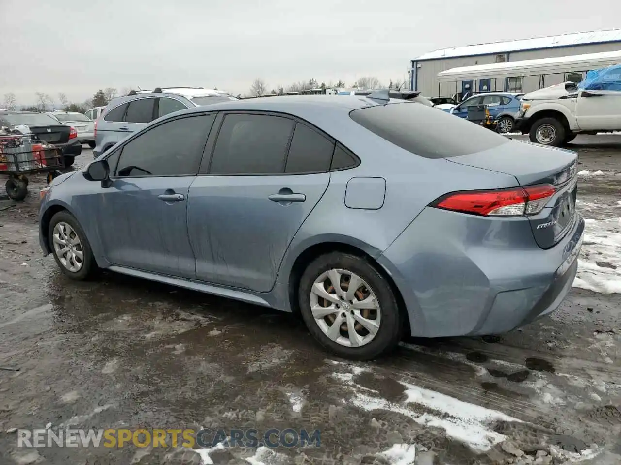 2 Photograph of a damaged car JTDEPRAEXLJ103697 TOYOTA COROLLA 2020