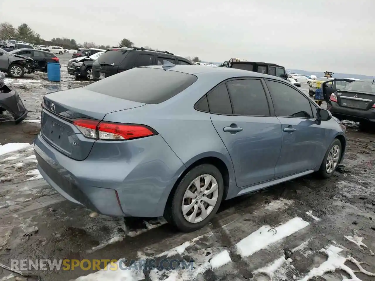 3 Photograph of a damaged car JTDEPRAEXLJ103697 TOYOTA COROLLA 2020