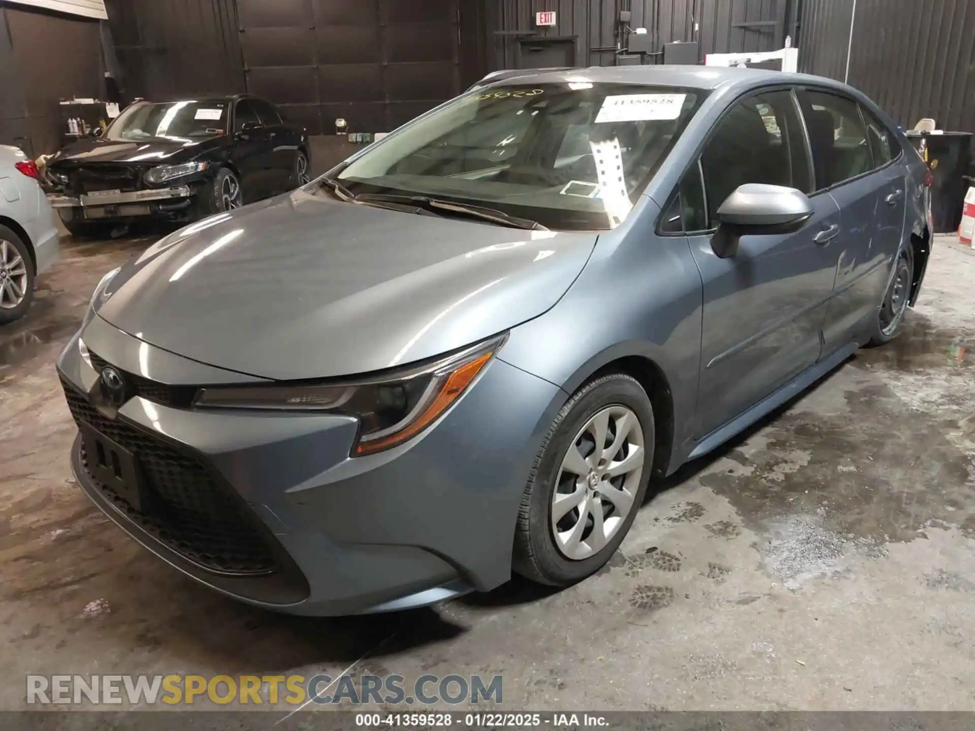 2 Photograph of a damaged car JTDEPRAEXLJ106258 TOYOTA COROLLA 2020