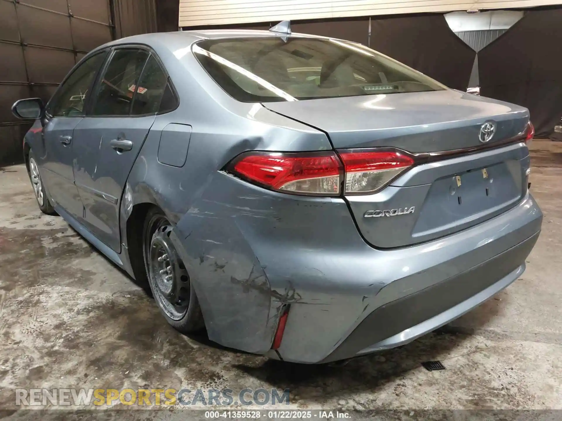3 Photograph of a damaged car JTDEPRAEXLJ106258 TOYOTA COROLLA 2020