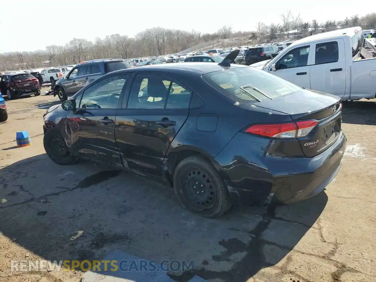 2 Photograph of a damaged car JTDEPRAEXLJ112948 TOYOTA COROLLA 2020