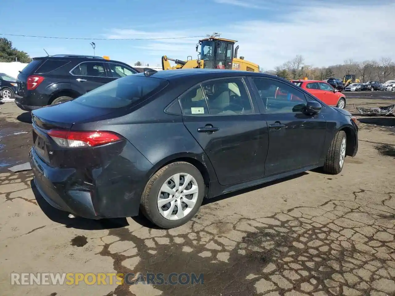 3 Photograph of a damaged car JTDEPRAEXLJ112948 TOYOTA COROLLA 2020