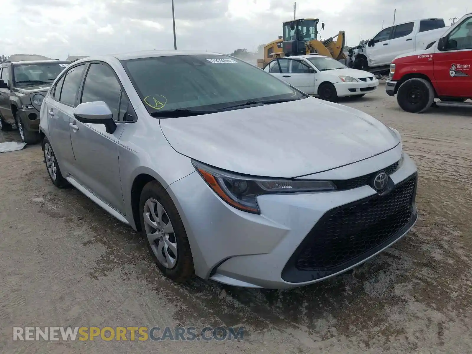 1 fotografías del automóvil dañado JTDEPRAEXLJ114375 TOYOTA COROLLA 2020