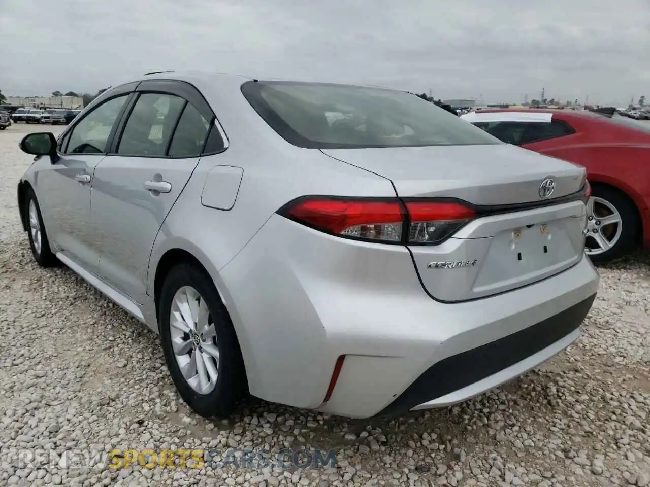 3 Photograph of a damaged car JTDFPRAEXLJ015902 TOYOTA COROLLA 2020
