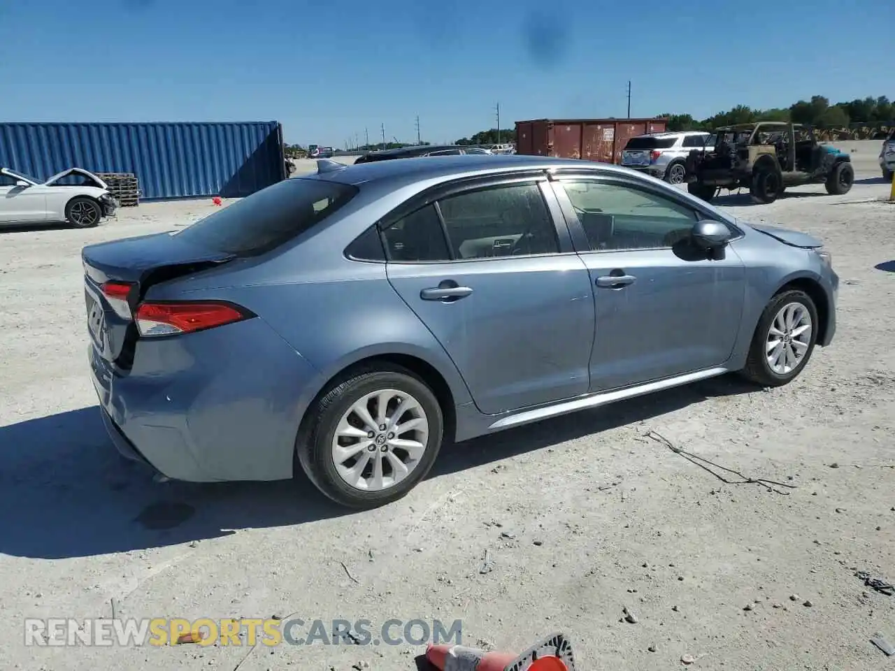 3 Photograph of a damaged car JTDHPRAEXLJ004875 TOYOTA COROLLA 2020