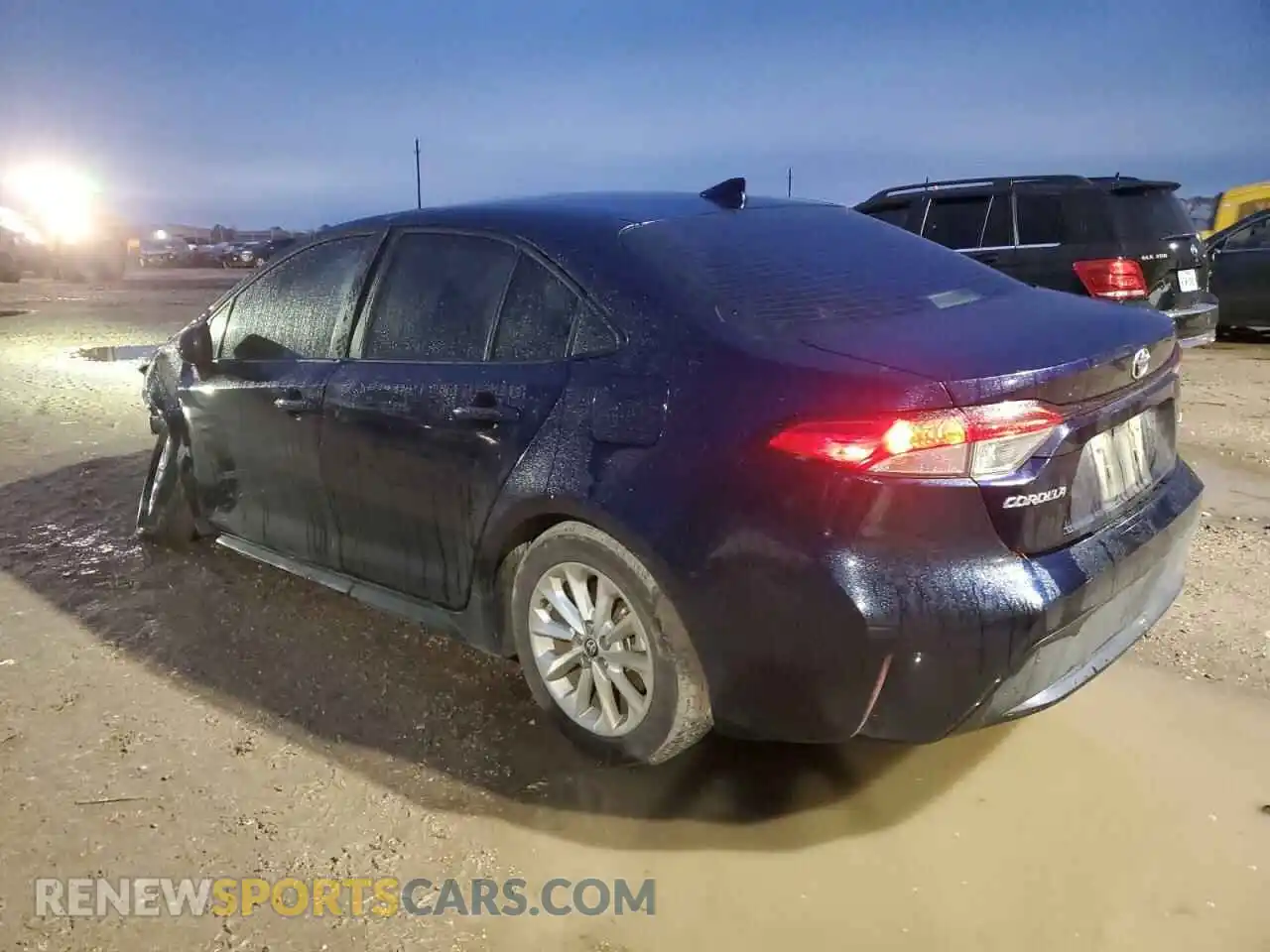 2 Photograph of a damaged car JTDHPRAEXLJ041991 TOYOTA COROLLA 2020
