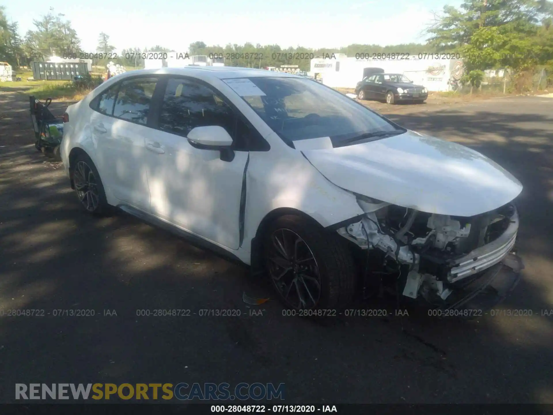 1 fotografías del automóvil dañado JTDP4RCE0LJ003123 TOYOTA COROLLA 2020