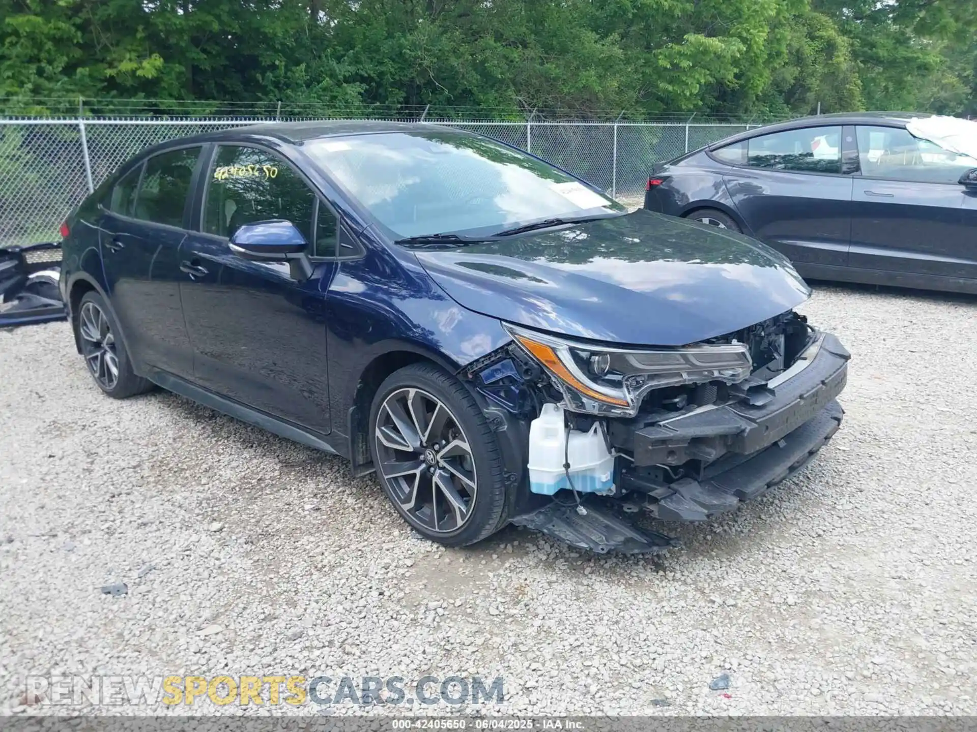 1 Photograph of a damaged car JTDP4RCE1LJ002997 TOYOTA COROLLA 2020