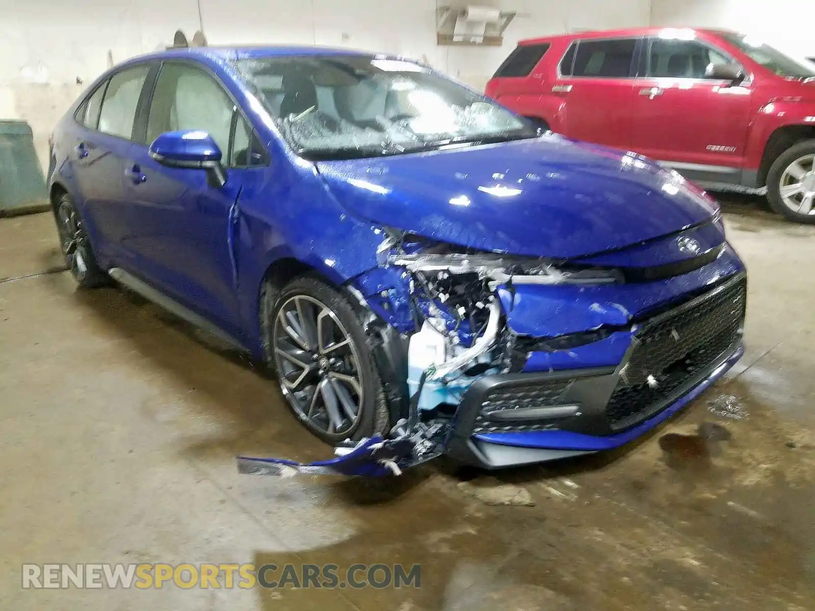 1 Photograph of a damaged car JTDP4RCE1LJ003776 TOYOTA COROLLA 2020