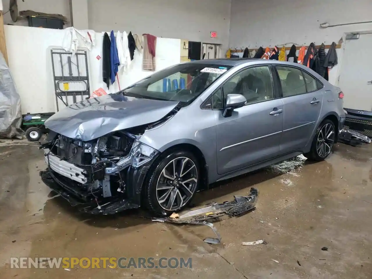 1 Photograph of a damaged car JTDP4RCE1LJ011506 TOYOTA COROLLA 2020