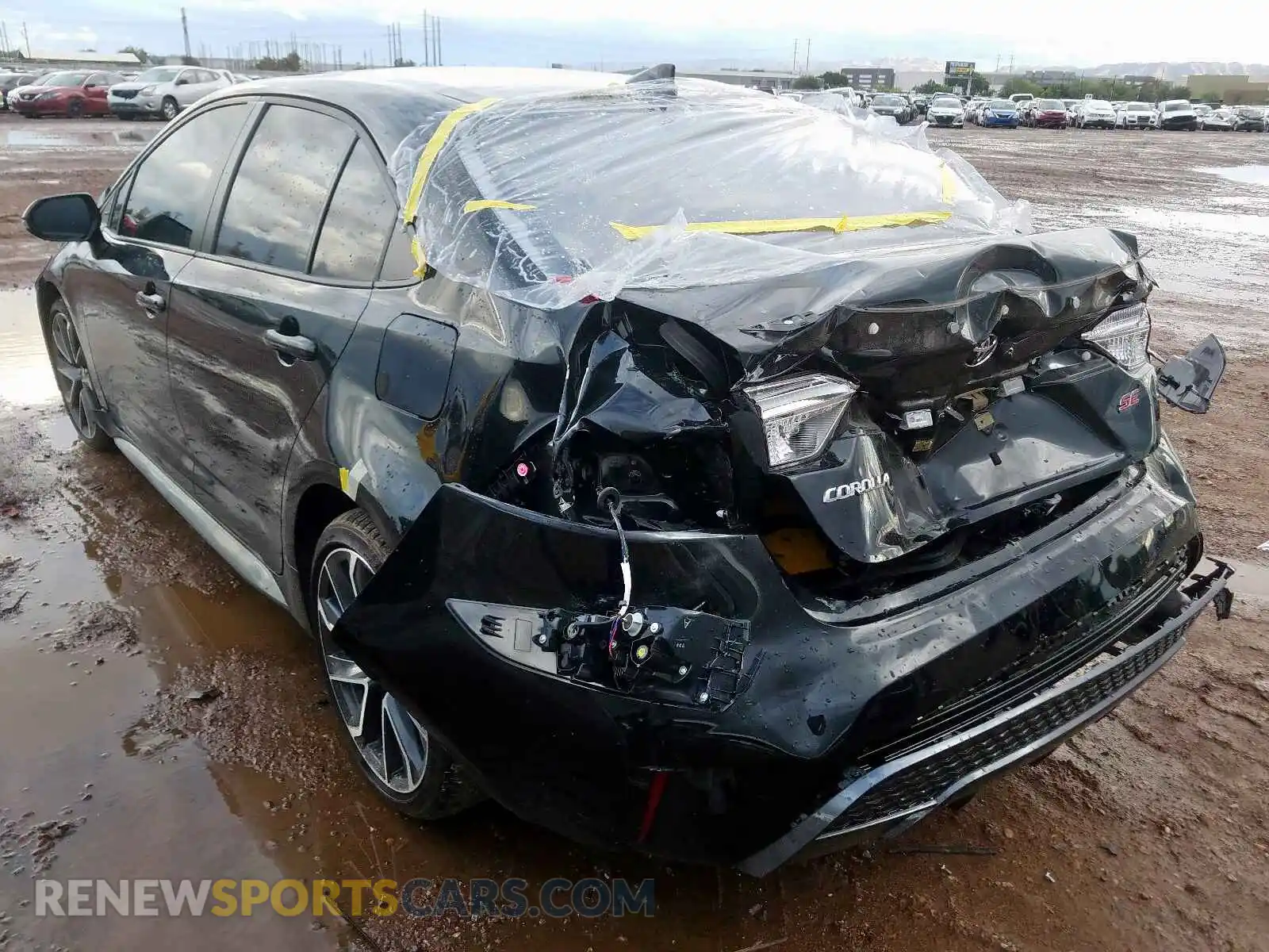 3 Photograph of a damaged car JTDP4RCE1LJ013790 TOYOTA COROLLA 2020