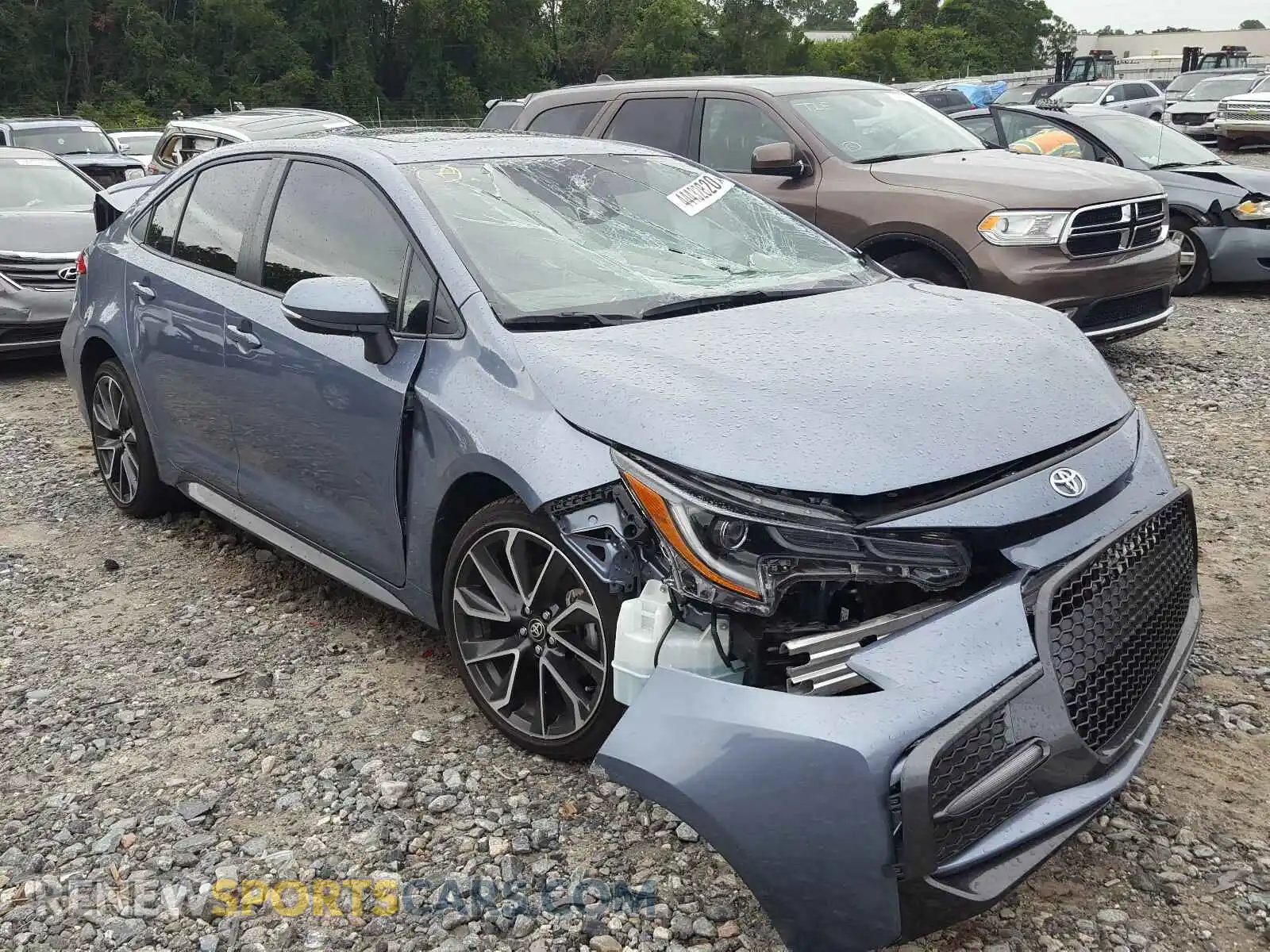 1 Photograph of a damaged car JTDP4RCE1LJ028838 TOYOTA COROLLA 2020