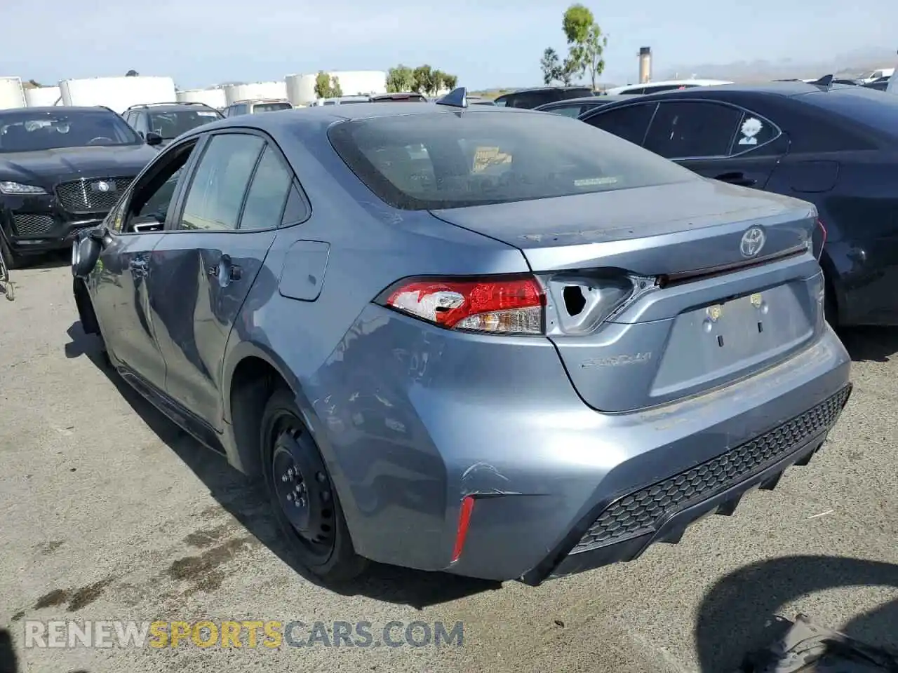 2 Photograph of a damaged car JTDP4RCE1LJ029200 TOYOTA COROLLA 2020
