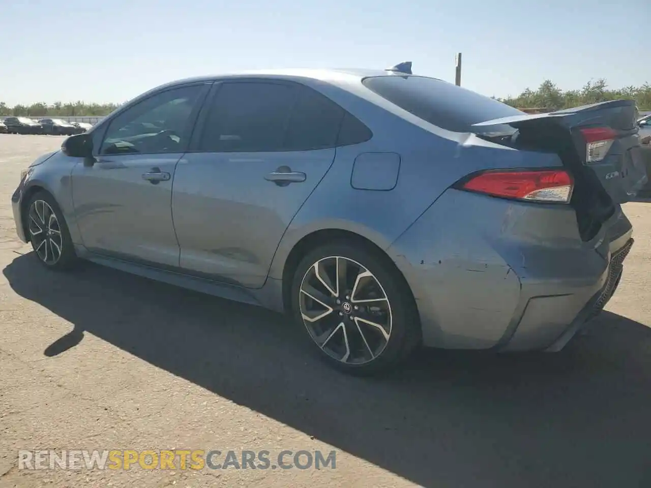 2 Photograph of a damaged car JTDP4RCE1LJ030847 TOYOTA COROLLA 2020