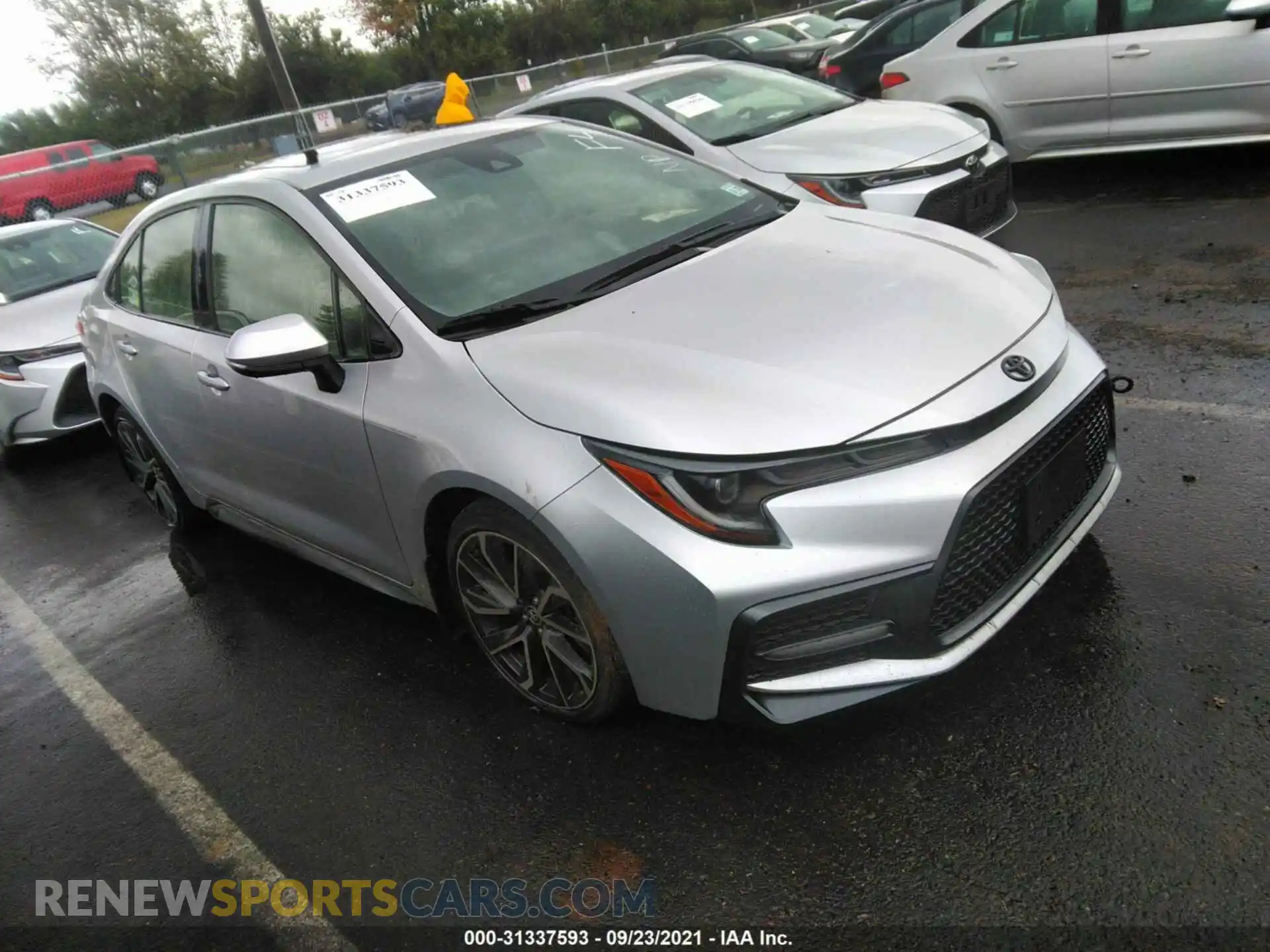 1 fotografías del automóvil dañado JTDP4RCE1LJ036857 TOYOTA COROLLA 2020