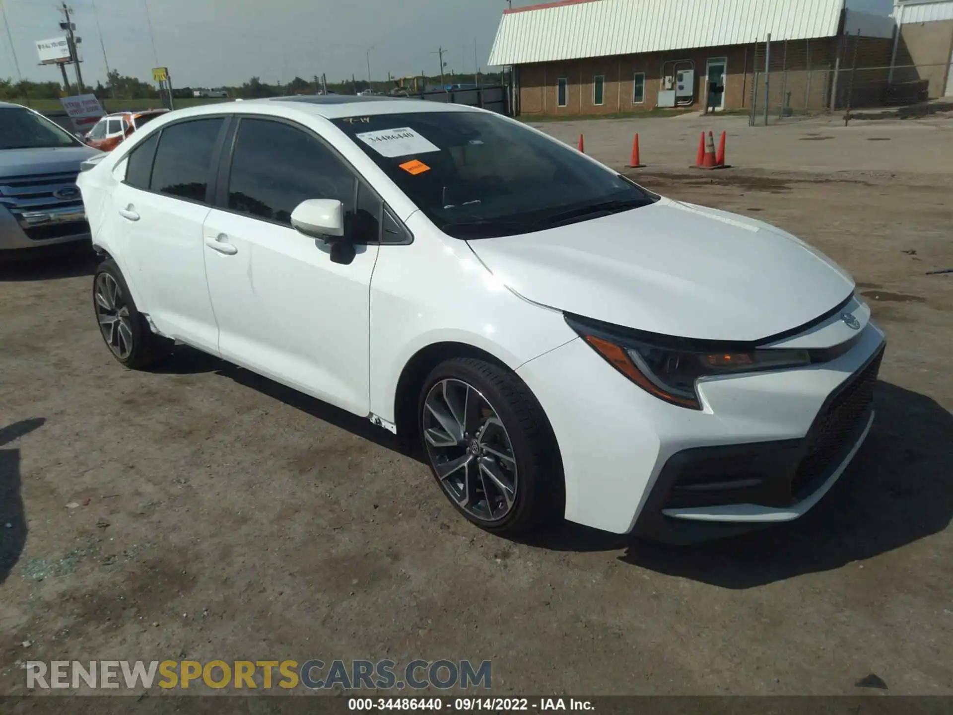 1 Фотография поврежденного автомобиля JTDP4RCE1LJ052363 TOYOTA COROLLA 2020