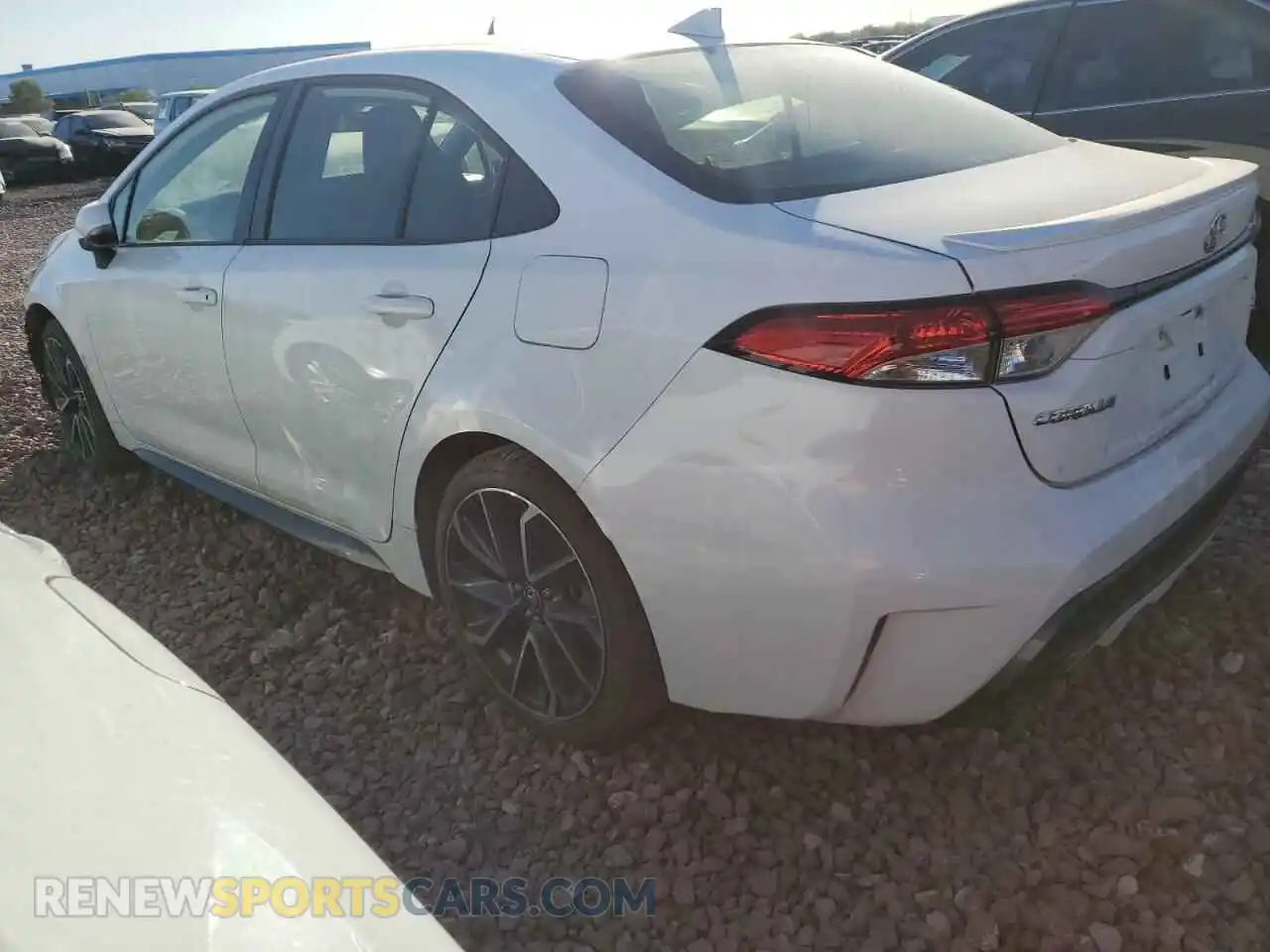 2 Photograph of a damaged car JTDP4RCE2LJ005441 TOYOTA COROLLA 2020