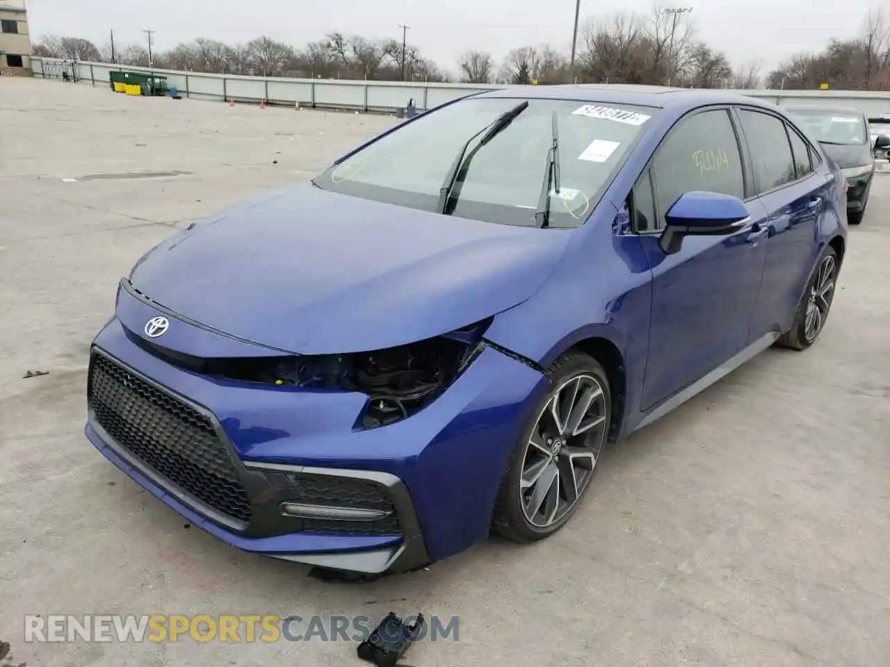 2 Фотография поврежденного автомобиля JTDP4RCE2LJ035233 TOYOTA COROLLA 2020