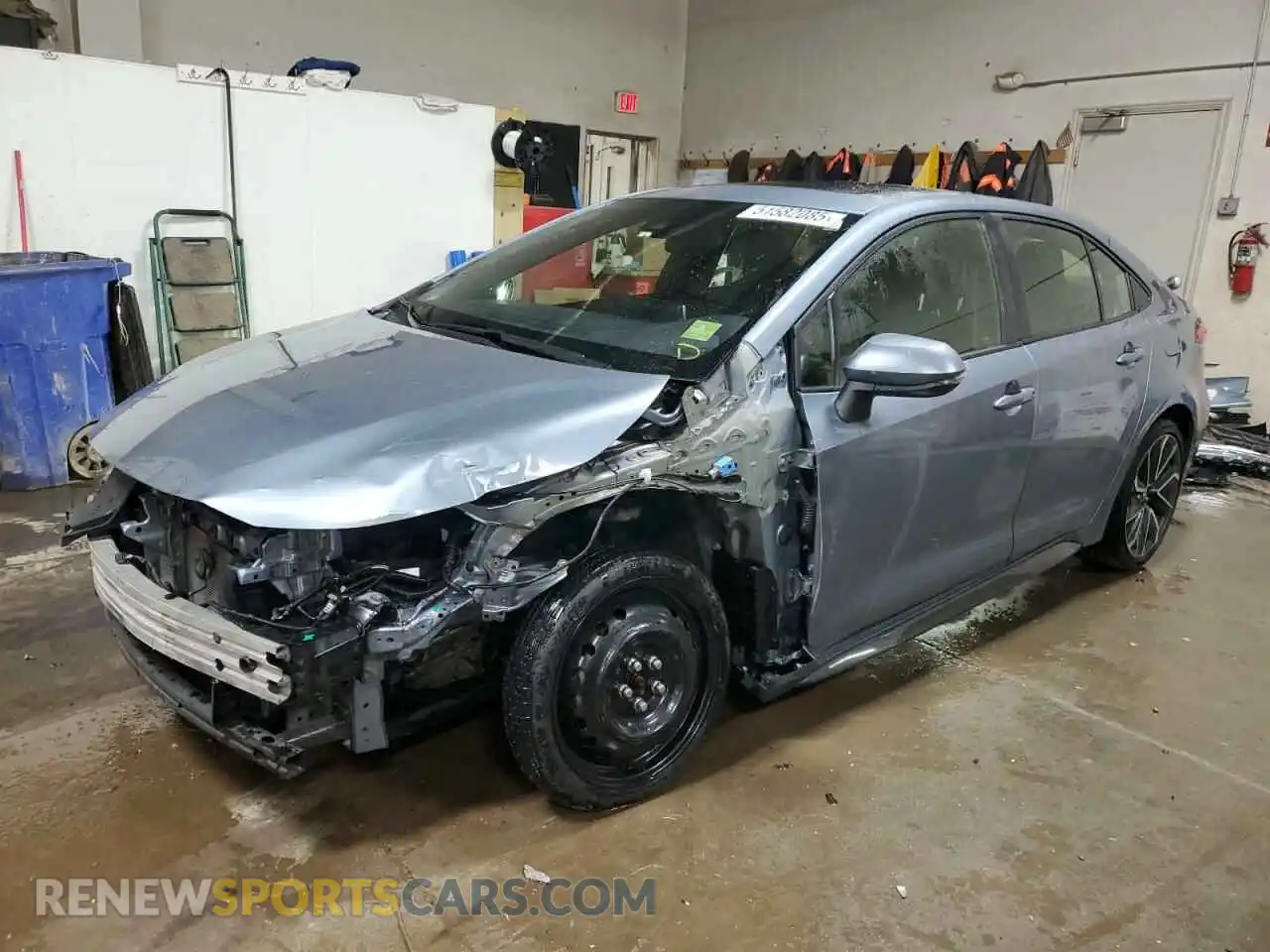 1 Photograph of a damaged car JTDP4RCE2LJ038102 TOYOTA COROLLA 2020