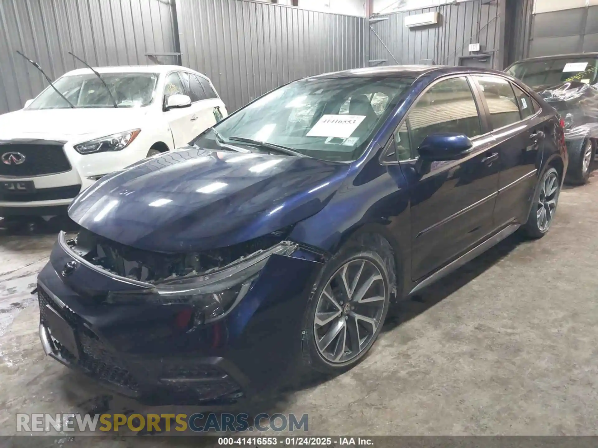 2 Photograph of a damaged car JTDP4RCE2LJ040268 TOYOTA COROLLA 2020