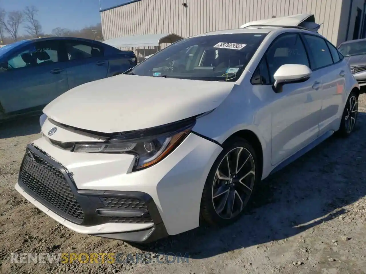 2 Photograph of a damaged car JTDP4RCE2LJ043509 TOYOTA COROLLA 2020