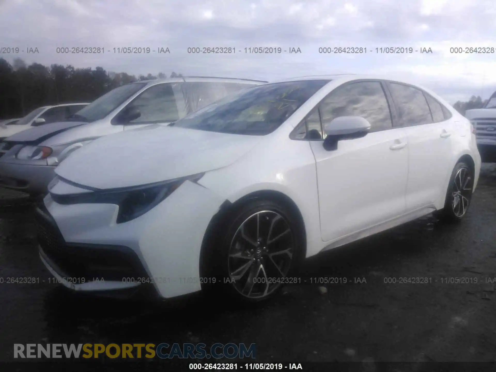 2 Photograph of a damaged car JTDP4RCE3LJ007277 TOYOTA COROLLA 2020