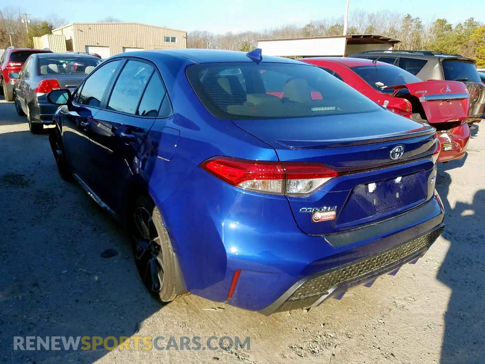 3 Photograph of a damaged car JTDP4RCE3LJ007280 TOYOTA COROLLA 2020