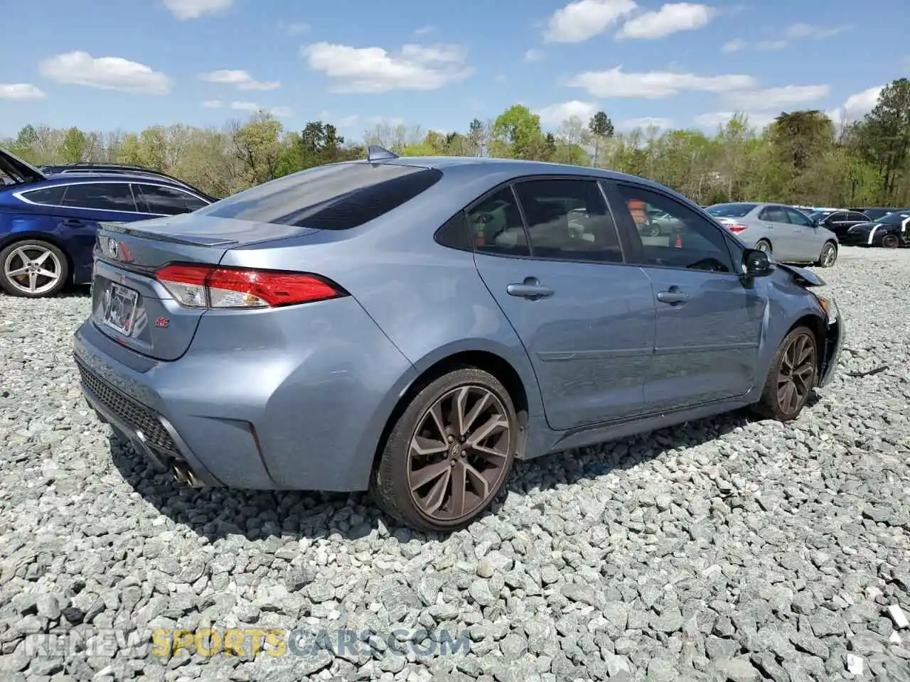 3 Photograph of a damaged car JTDP4RCE3LJ014553 TOYOTA COROLLA 2020