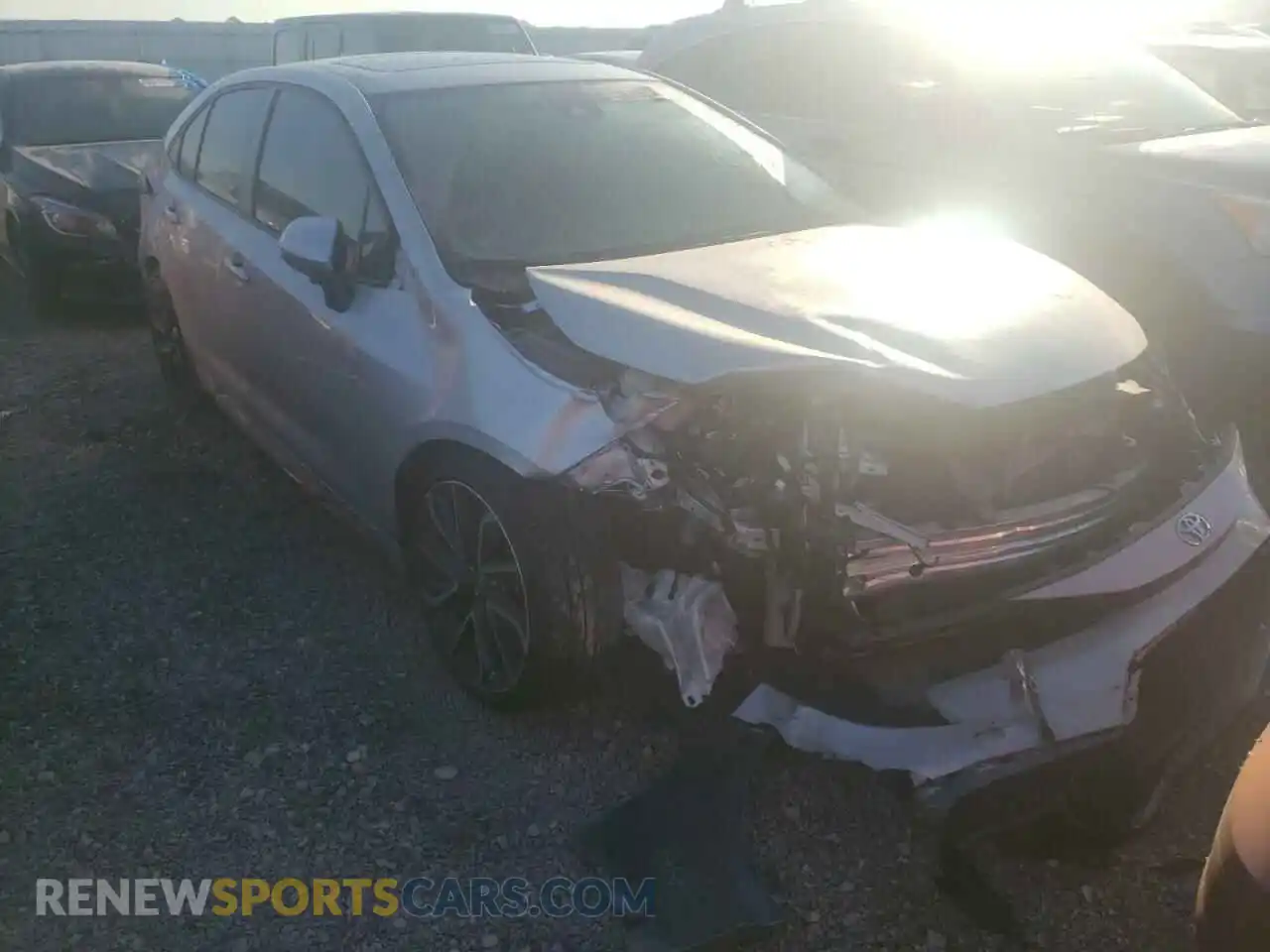 1 Photograph of a damaged car JTDP4RCE3LJ031580 TOYOTA COROLLA 2020