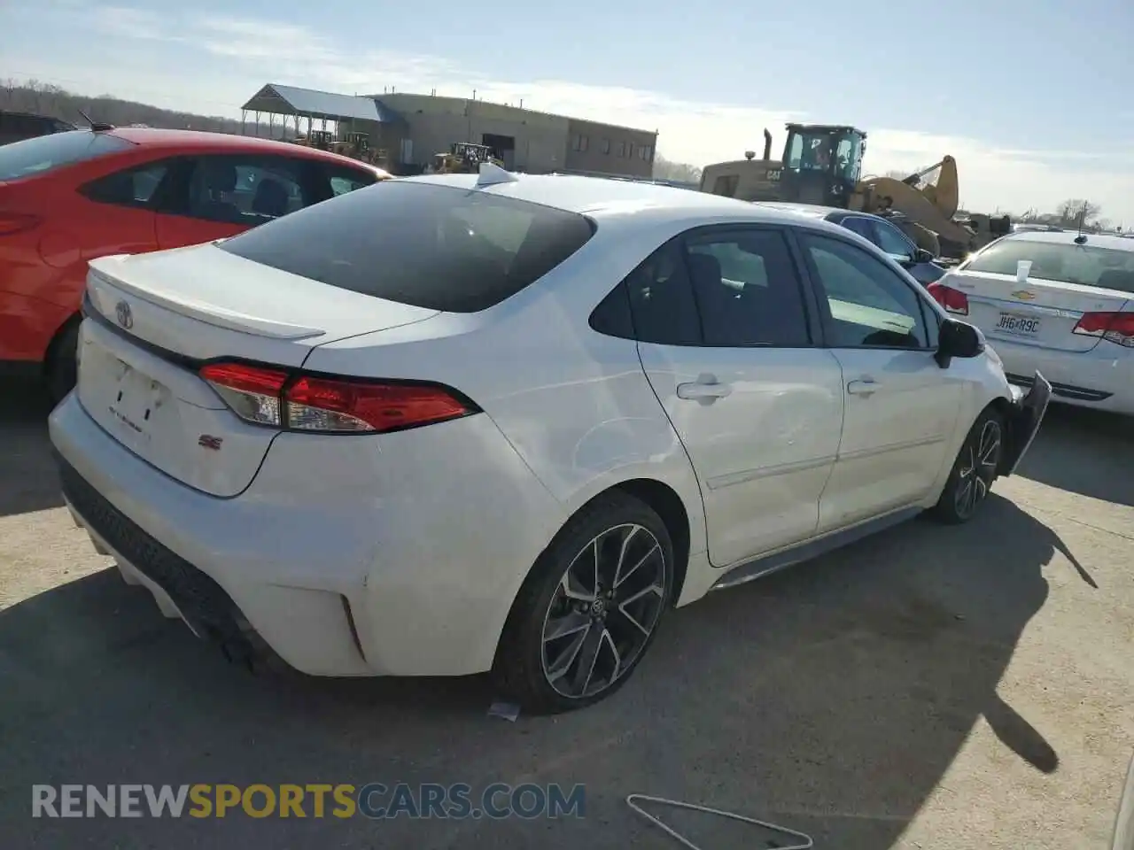 3 Фотография поврежденного автомобиля JTDP4RCE3LJ035421 TOYOTA COROLLA 2020