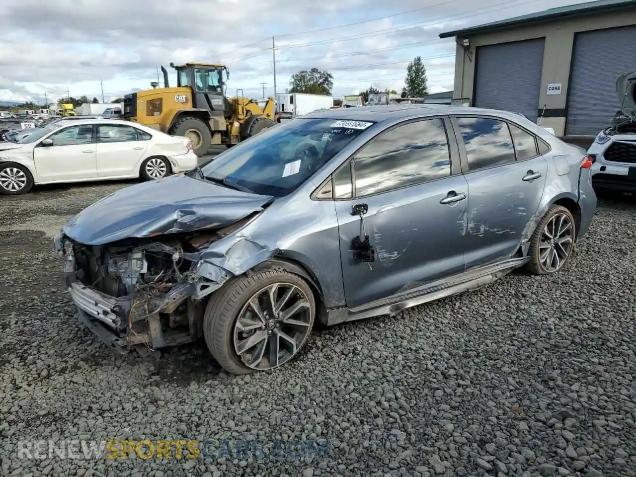 1 Photograph of a damaged car JTDP4RCE3LJ039209 TOYOTA COROLLA 2020