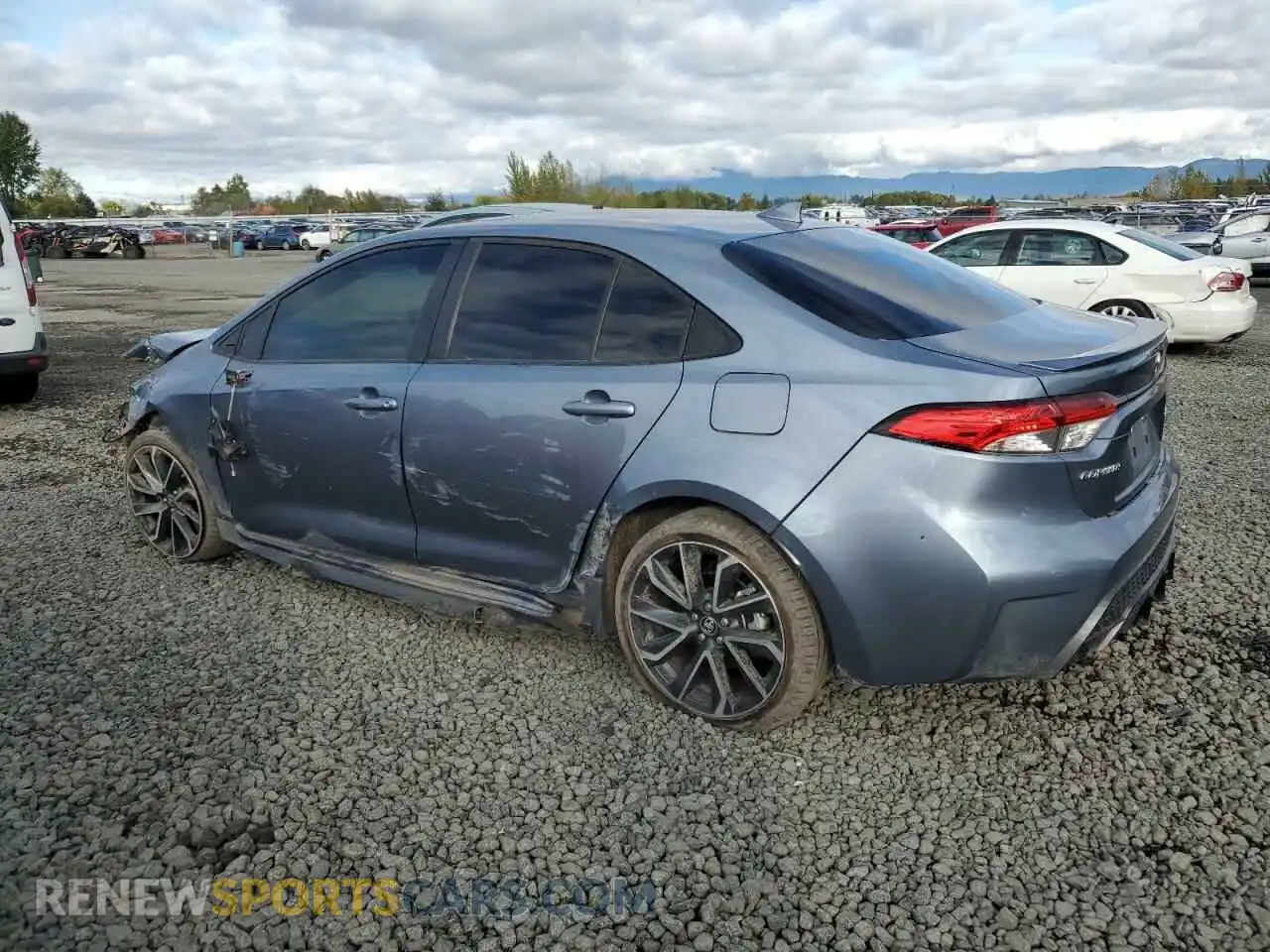 2 Photograph of a damaged car JTDP4RCE3LJ039209 TOYOTA COROLLA 2020