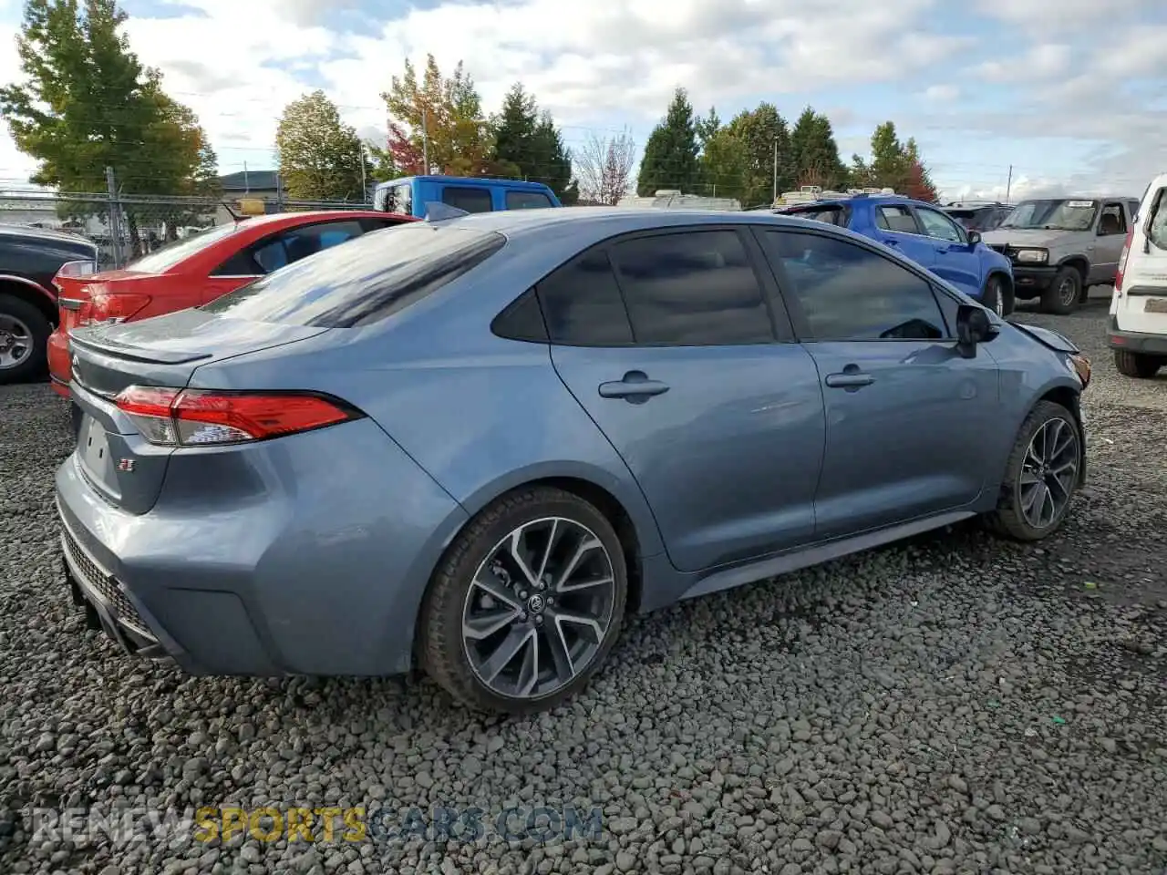 3 Photograph of a damaged car JTDP4RCE3LJ039209 TOYOTA COROLLA 2020