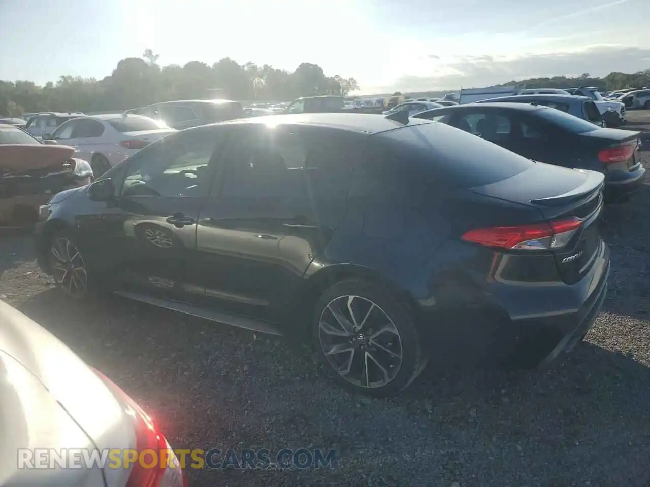 2 Photograph of a damaged car JTDP4RCE3LJ040604 TOYOTA COROLLA 2020