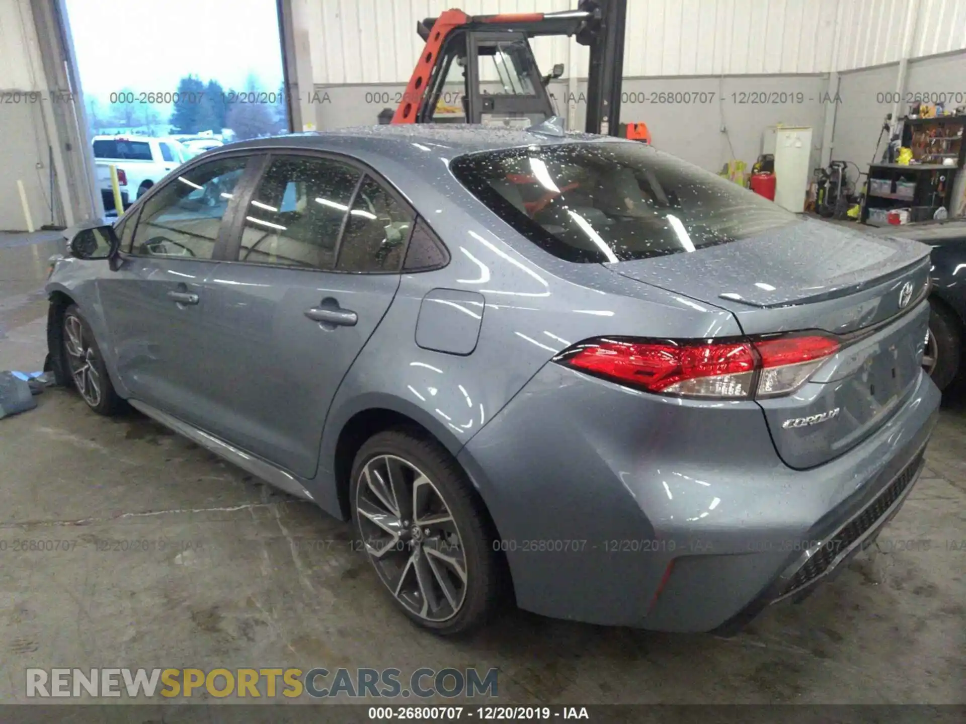 3 Photograph of a damaged car JTDP4RCE4LJ009989 TOYOTA COROLLA 2020
