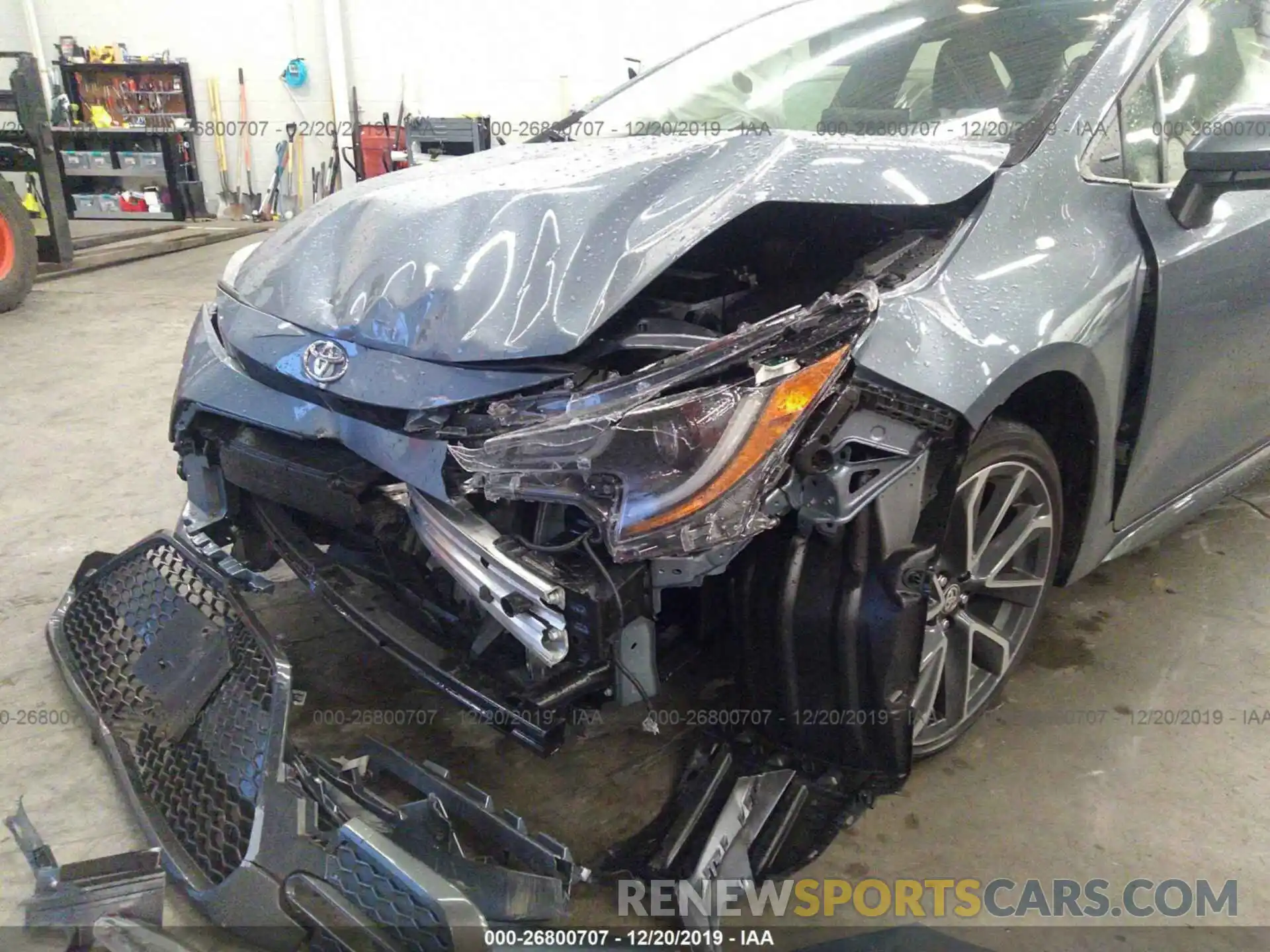6 Photograph of a damaged car JTDP4RCE4LJ009989 TOYOTA COROLLA 2020