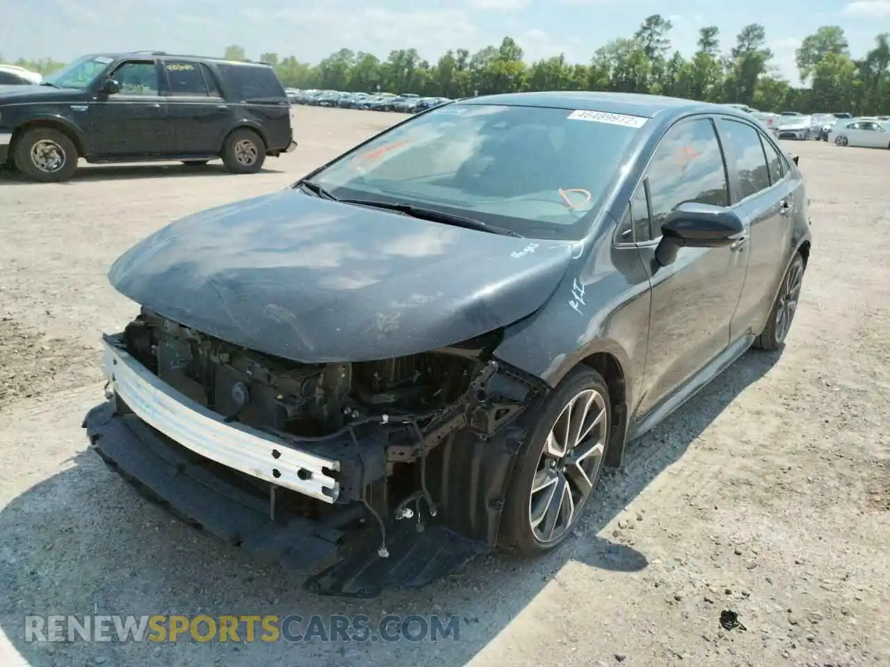 2 Photograph of a damaged car JTDP4RCE4LJ015940 TOYOTA COROLLA 2020