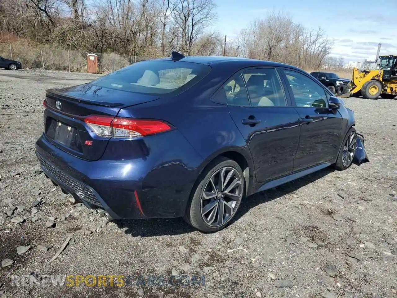 3 Photograph of a damaged car JTDP4RCE4LJ034357 TOYOTA COROLLA 2020