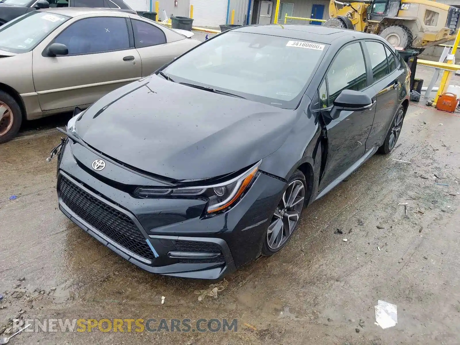 2 fotografías del automóvil dañado JTDP4RCE4LJ040322 TOYOTA COROLLA 2020
