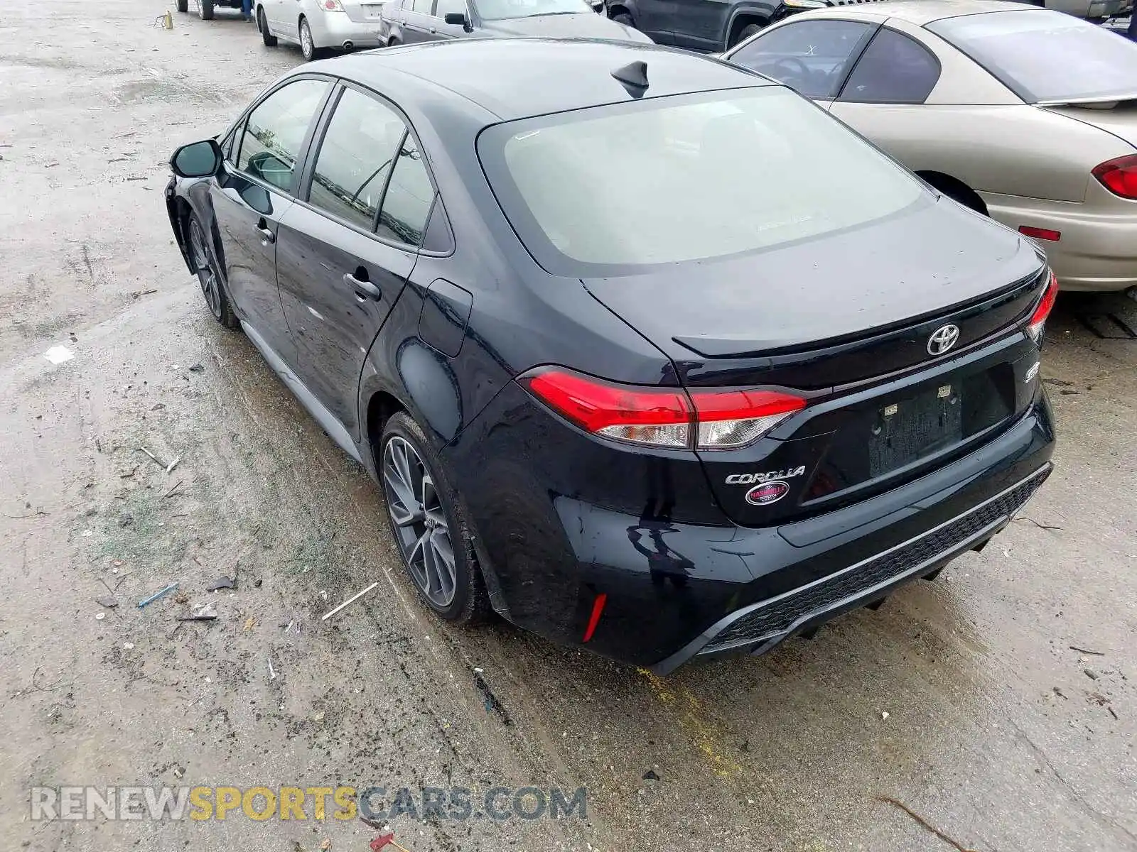 3 fotografías del automóvil dañado JTDP4RCE4LJ040322 TOYOTA COROLLA 2020