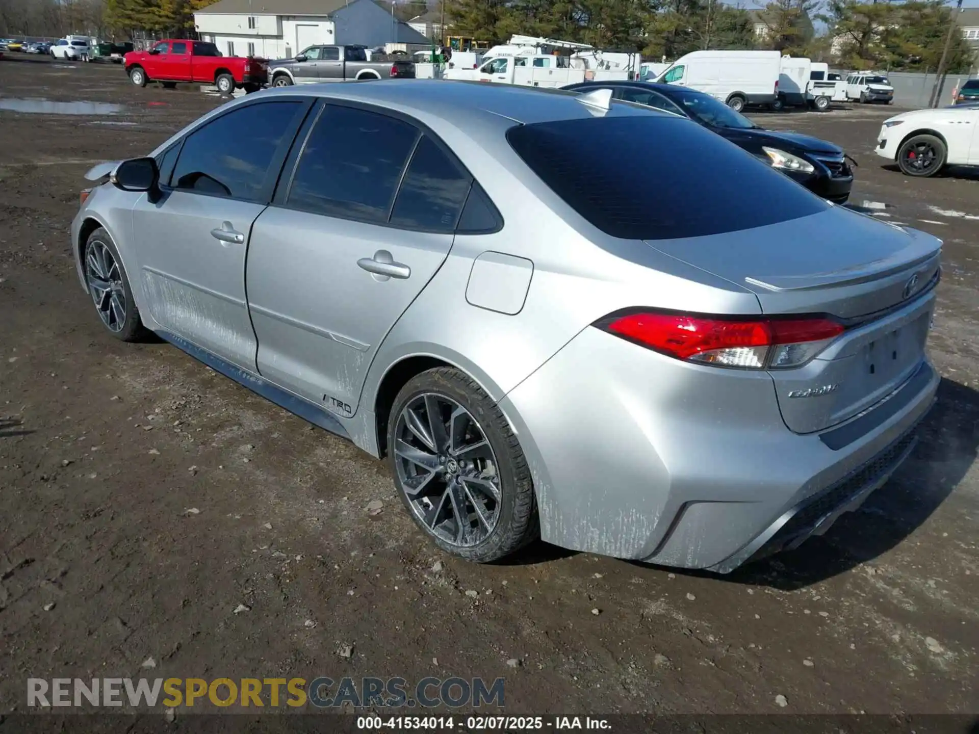 3 Photograph of a damaged car JTDP4RCE5LJ017745 TOYOTA COROLLA 2020