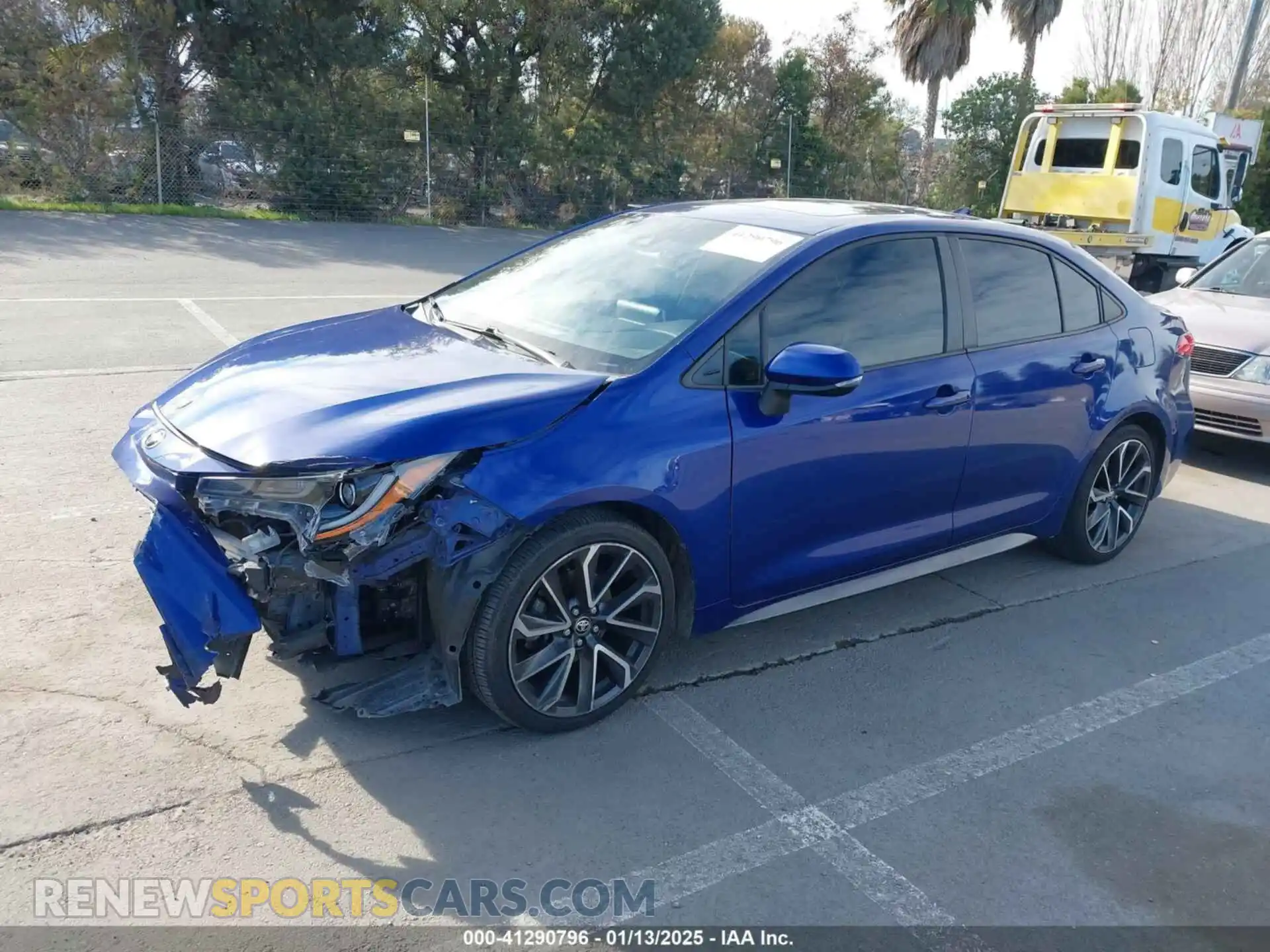 2 Photograph of a damaged car JTDP4RCE5LJ028518 TOYOTA COROLLA 2020