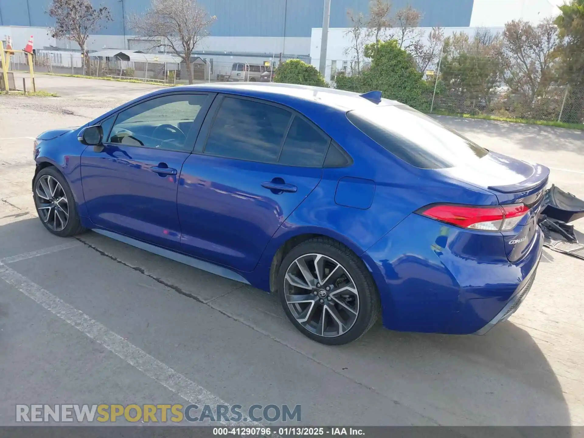 3 Photograph of a damaged car JTDP4RCE5LJ028518 TOYOTA COROLLA 2020