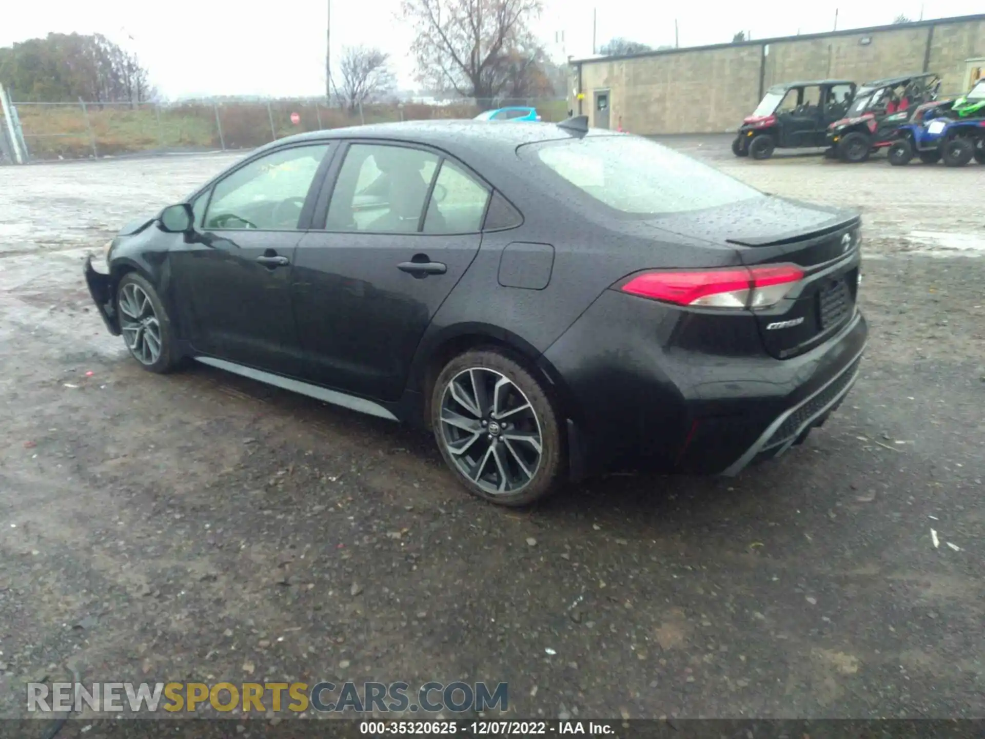 3 Photograph of a damaged car JTDP4RCE6LJ008245 TOYOTA COROLLA 2020