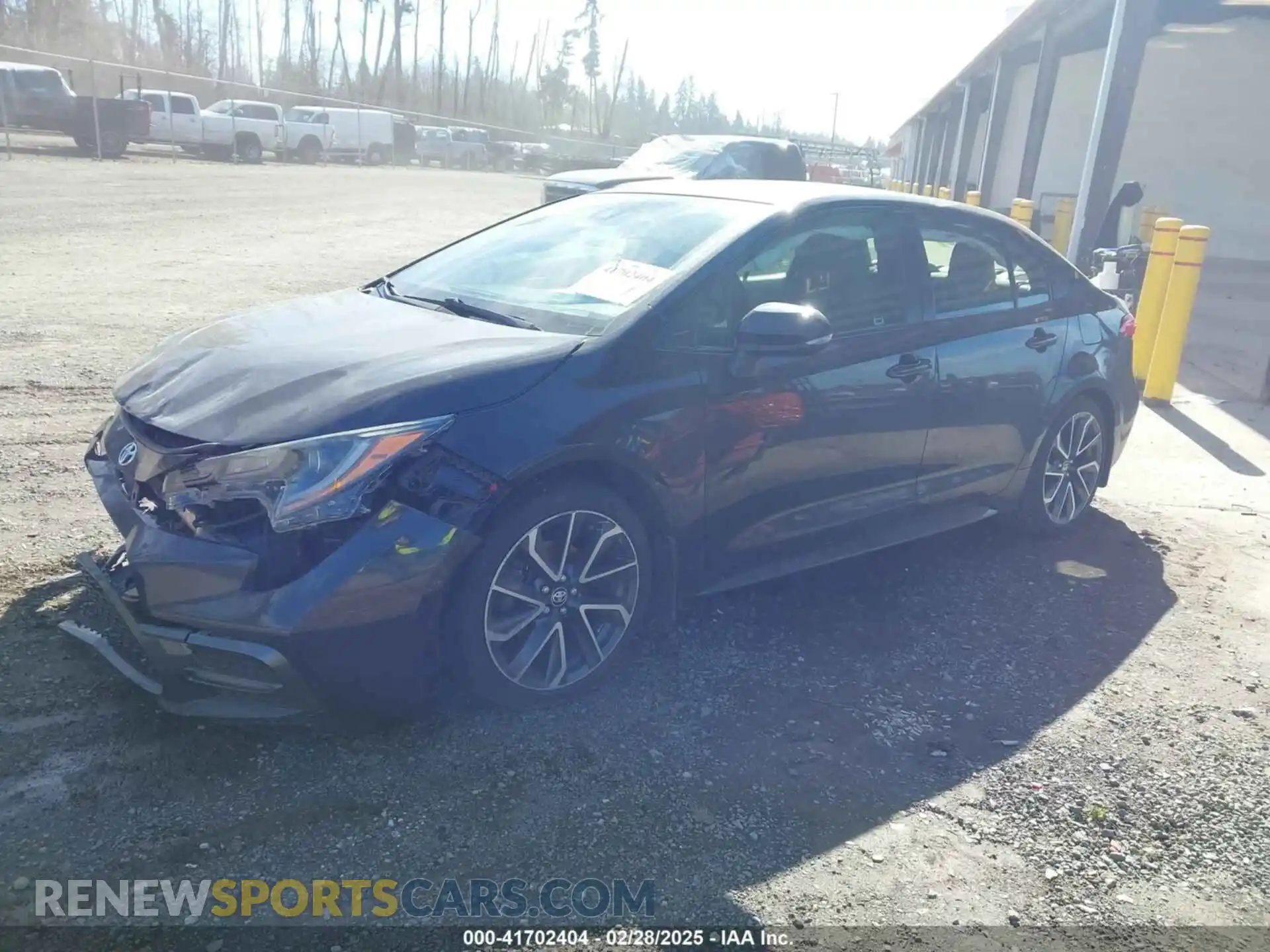 2 Photograph of a damaged car JTDP4RCE7LJ002602 TOYOTA COROLLA 2020