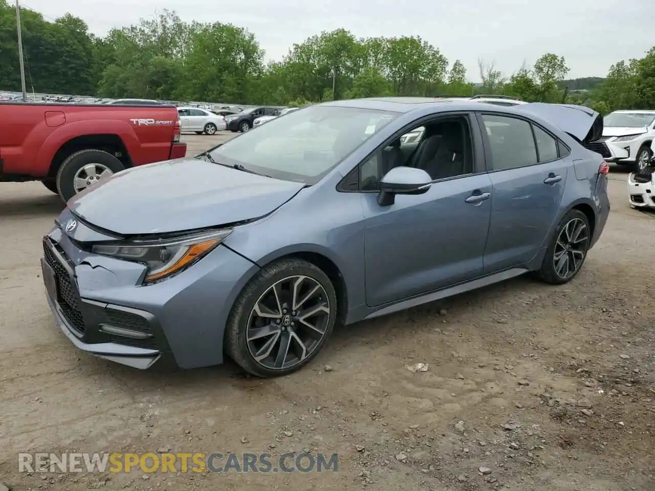 1 Photograph of a damaged car JTDP4RCE7LJ008352 TOYOTA COROLLA 2020